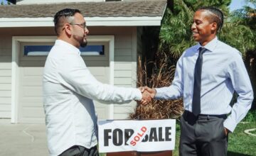 Modern house exterior representing home equity